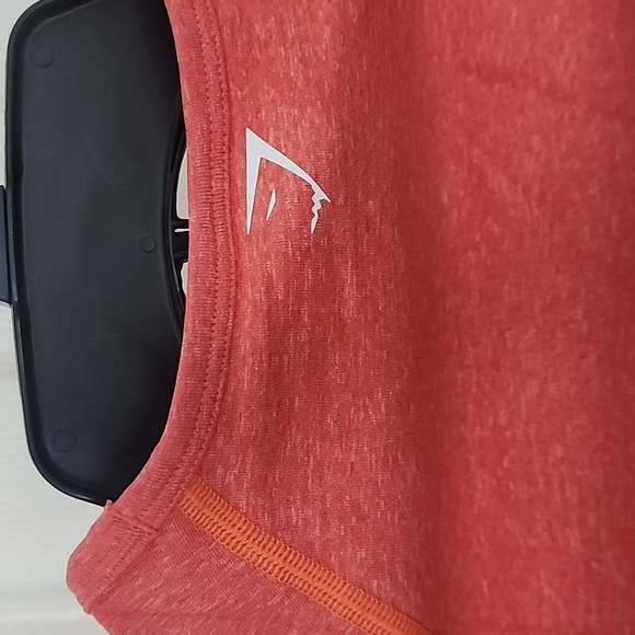 NWT Gymshark Womens Cropped Compression Longsleeve - Orange - Picture 7 of 12